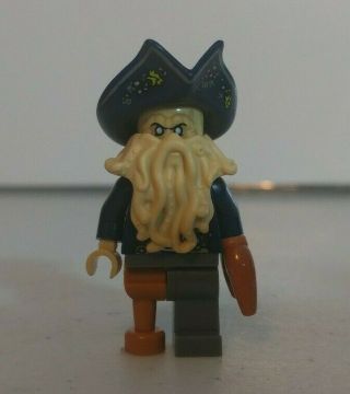Rare Authentic Mini Figure Lego 4184 Pirates Of The Caribbean Davy Jones