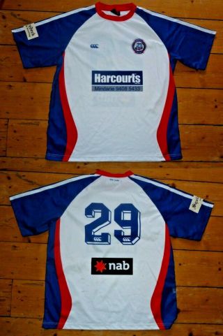 Quinns Fc Australia Football Shirt Home Soccer Jersey Rare Size Xl Matchworn