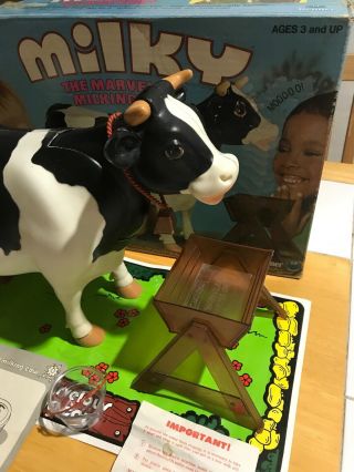 1977 Kenner Milky The Marvelous Milking Cow Box 95 Complete Rare 3