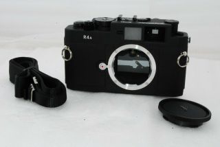 " Rare Top " Voigtländer Bessa R4a 35mm Rangefinder Film Camera Body 3016