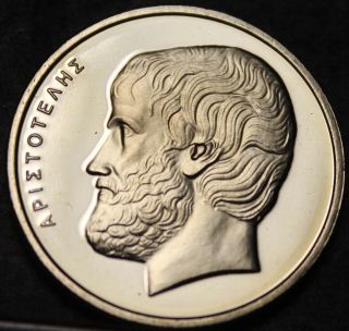 Greece 5 Drachmai,  1978 Rare Proof 20,  000 Minted Aristotle