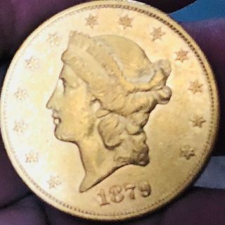 1879 S $20 Gold Double Eagle Ms,  Looks Pl - Luster 1oz U.  S.  Rare Coin
