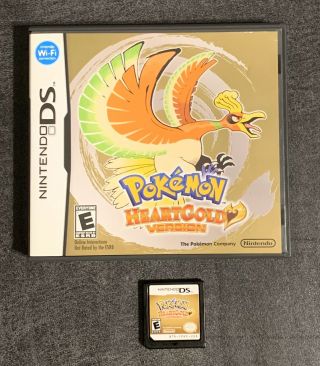 Rare Pokemon: Heartgold Version (nintendo Ds,  2010) Game Authentic Ntsc