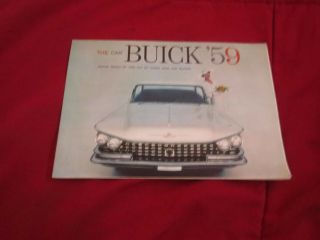 1959 Buick Lesabre Invicta Electra Rare Factory Dealer Sales Brochure
