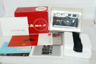 " Rare Near " Leica M4 - P 1913 - 1983 70th Anniversary 3120