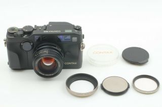 Rare [NEAR,  ] Contax G2 Black Rangefinder,  Planar 45mm F/2 from JAPAN C33 2