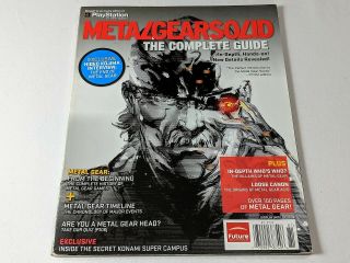 Metal Gear Solid The Complete Guide (spring 2008) Rare Promo