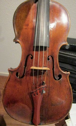 And Rare Old Italian Violin By Alexander Dulfenn,  Livorno Ca.  1690