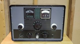 Rare Vintage Ham Radio Johnson Viking Challenger Transmitter -