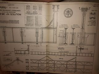 RARE 1913 IRT Blueprints Contract Drawings Sunnyside Queens Boulevard Transit 2