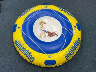 Rare Store Promo Coppertone Suncare Products 50 " Inflatable Raft Girl & Dog Logo