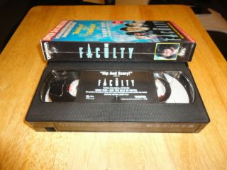 The Faculty (VHS,  1998) Elijah Wood Horror Rare Demo Tape Screener Promo 3
