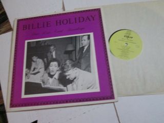 Billie Holiday - Rare West Coast Recordings Lp Canada Imp.  Tulip Yellow Label Nm