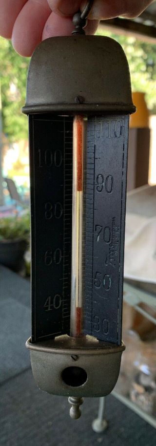 Vintage/antique Tycos Three Sided Thermometer 2