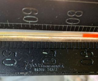 Vintage/antique Tycos Three Sided Thermometer 3