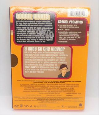 Boogie Nights Dvd 2000 2 - Disc Set,  Special Platinum Edition Rare
