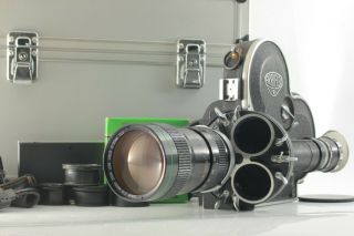 " Rare " Arriflex 16st W/ Fluorite Lens Canon C - 16 Zoom 12 - 120mm F/2.  2 Japan