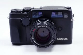 Rare Exc,  Contax G2 Black Film Rangefinder,  Carl Zeiss Planar 45mm F/2 45/2 2