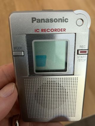 Very Rare.  Panasonic RR - DR60 Voice recorder.  BEST EVP recorder 2