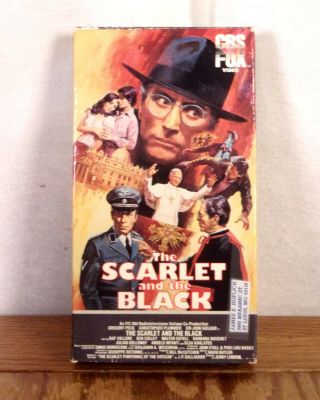 Rare Beta Betamax Tape Not Vhs The Scarlet And The Black Wwii Nazi Germany 1985