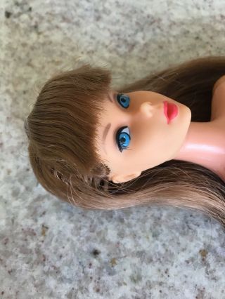 Vintage Mod Barbie TNT Brunette Blue Eyes TLC 3
