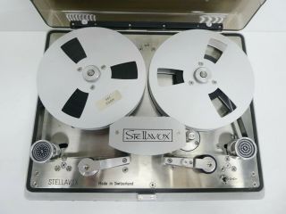 Stellavox 7 - Si - 7 _1/2 Inch Xtra Rare Reel To Reel Instrumental Tape Recorder