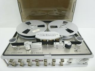 Stellavox 7 - SI - 7 _1/2 inch Xtra Rare Reel to Reel Instrumental Tape recorder 2