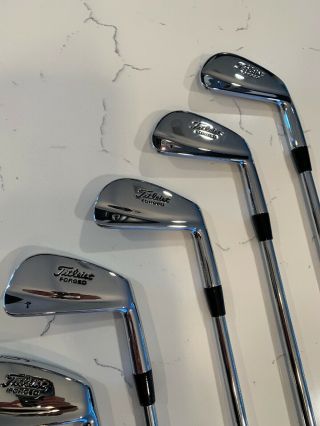 Rare - Titleist T Stamp Forged Iron Set 2 - Pw - Tiger Woods Specs -