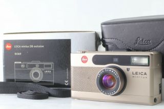 " Rare Top " Leica Minilux Db Exclusive Summarit 40mm F/2.  4 From Jpn