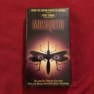 Mosquito Vhs Gunnar Hansen Ron Asheton Steve Dixon Rare Horror Vhs Cult Film