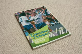 Very Rare Official 1989 Tottenham Hotspur Annual