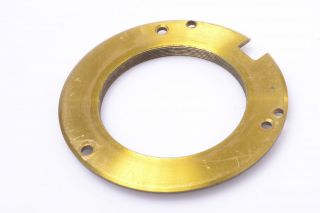 Brass Antique Lens Retaining Ring,  Flange 46mm Screw Size Diameter