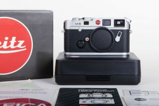 LNIB Leica M6 Classic - Silver / 0.  72 / Rare Big Letter M6 2