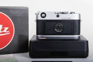 LNIB Leica M6 Classic - Silver / 0.  72 / Rare Big Letter M6 3