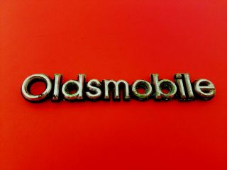 1984 - 1989 Oldsmobile Ninety Eight Rear Trunk Emblem Badge Symbol Logo Oem (1984)