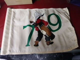 Pinehurst Golf Flag.  These Are Rare And Near Impossible To Find Anymore.  7&9