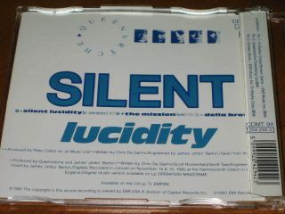 Queensryche - Silent Lucidity - 3 Track Uk Import Cd Single W/ Live Track Rare