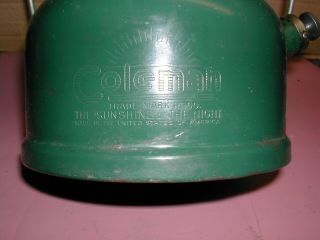 Vintage Coleman Lantern Model 228e Dated 2 - 56