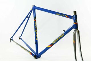 Colnago Oval Cx Frame Set 52cm (rare Steel Italian Eroica Frameset)