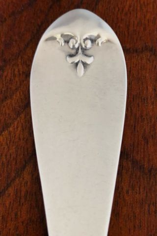 - Knowles & Ladd Sterling Silver Serving Spoon: Antique Pattern 1865 No Monogram