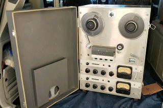 Vintage Teac R - 310 Reel To Reel / Tube Preamp /case Rare
