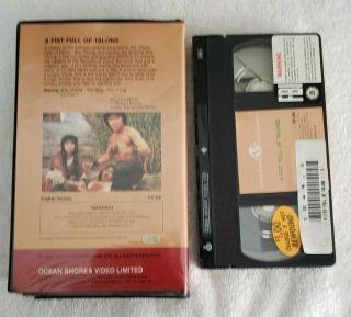 A Fistful Of Talons Billy Chong Ocean Shores VHS Kung Fu Rare 2