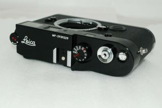 " Rare Near " Leica Mp 0.  72 Black Paint 35mm Rangefinder Camera " Cla 3114