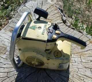Pioneer 400/410 Chainsaw Runs Antique Vintage Chain Saw Muscle Saw Rare