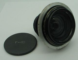 Rare Lomo 70 - Okc4 - 40 - 1 3/40mm 70mm Format Lens Arri Red One Arriflex Pl Cameras