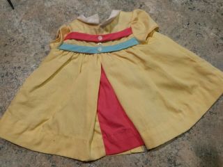 Vintage Tagged Chatty Cathy Nursery School Dress
