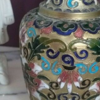 Old Chinese Cloisonne Vase Purchased In France