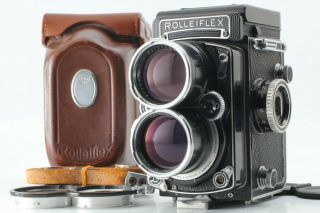 【 Rare 】 Rollei Tele - Rolleiflex White Face Sonnar 135mm F4 Rolleinar 0.  7