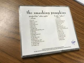 SMASHING PUMPKINS GREATEST HITS 2 CD PROMO VERY RARE 2