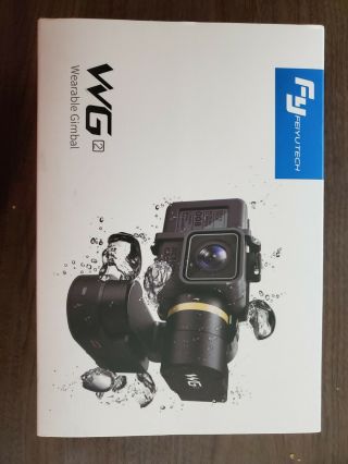 Feiyutech Wg2 Waterproof Wearable Camera Gimbal Rarely.